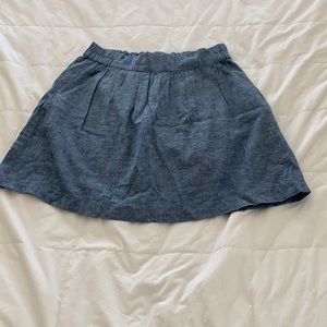 Loft outlet chambray skirt